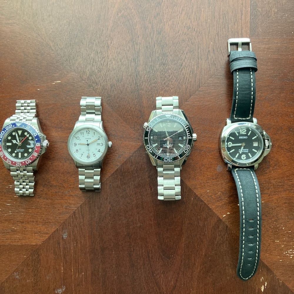 Mens Watches (Cronos, Seiko Mod, Phylida, Vaer)